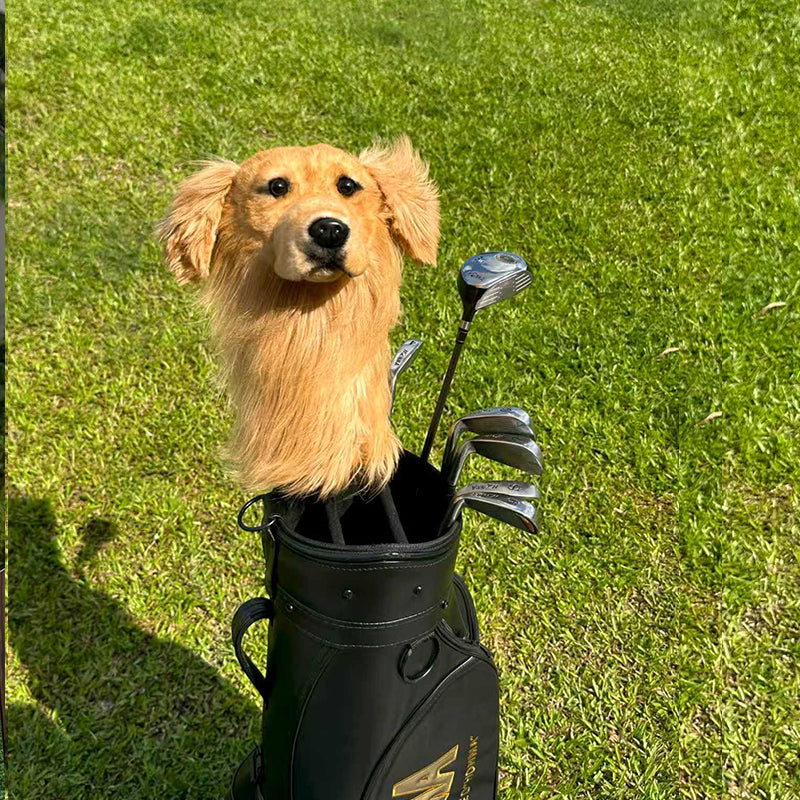 Custom Pet Golf Club Headcover – Personalized Dog & Cat Golf Club Cover Made From Your Pet Photo