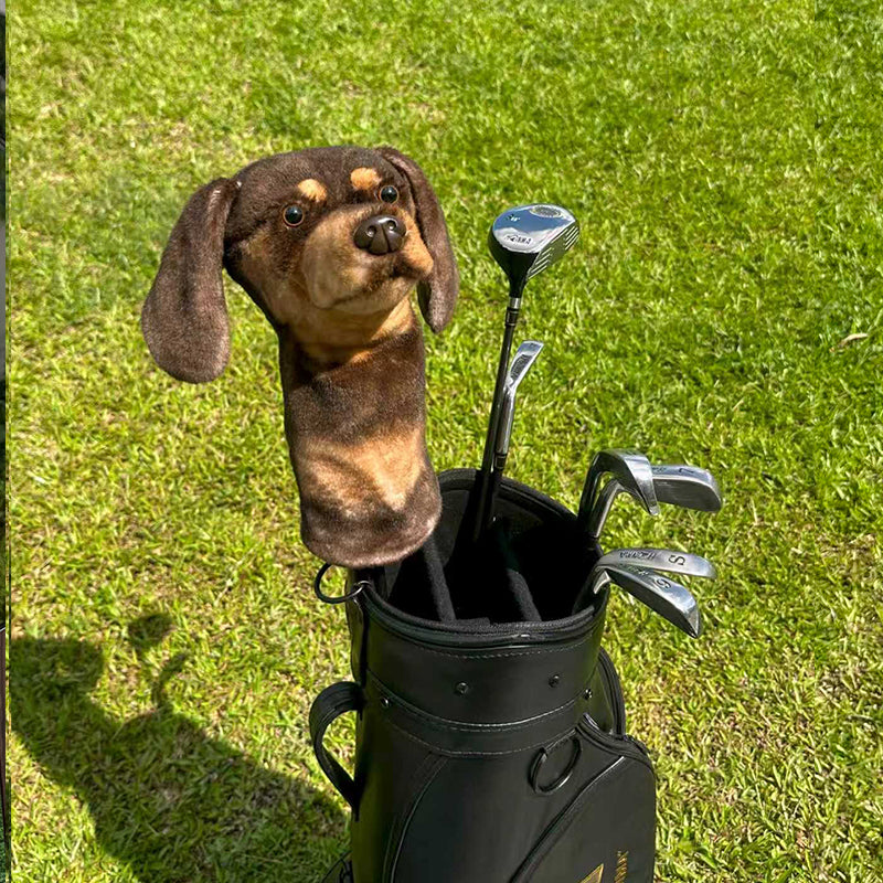 Custom Pet Golf Club Headcover – Personalized Dog & Cat Golf Club Cover Made From Your Pet Photo