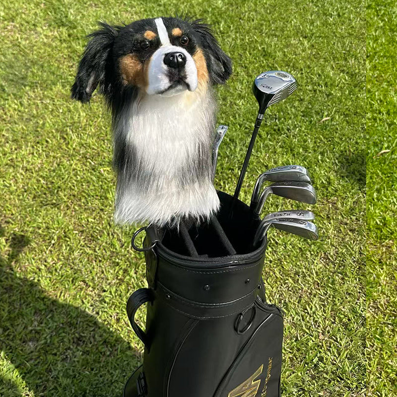 Custom Pet Golf Club Headcover – Personalized Dog & Cat Golf Club Cover Made From Your Pet Photo
