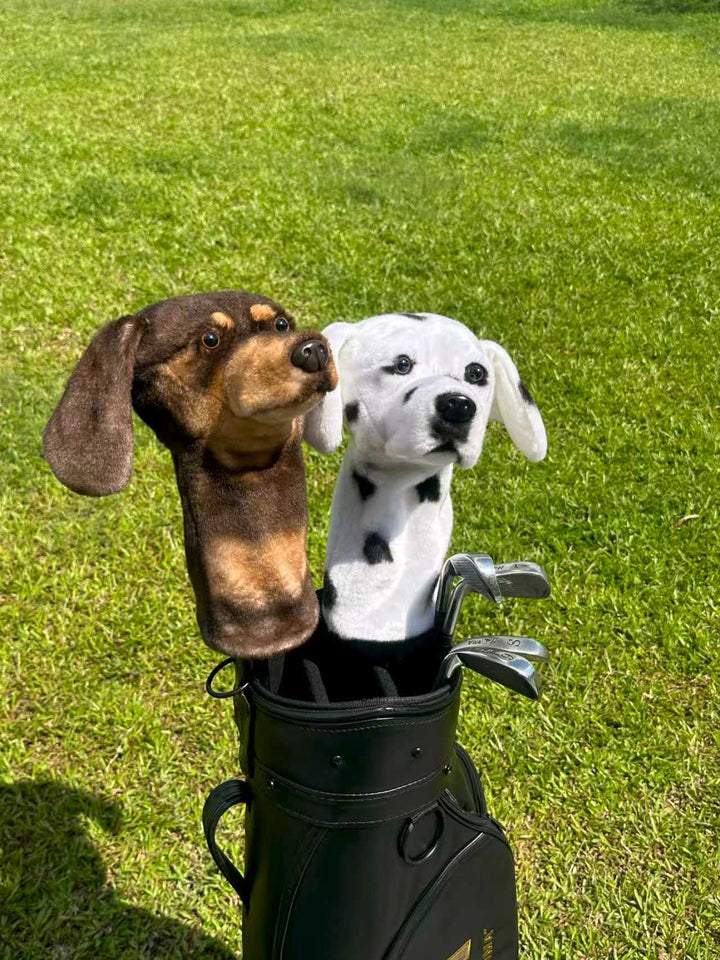 Custom Pet Golf Club Headcover – Personalized Plush Dog & Cat Golf Headcover From Your Photo