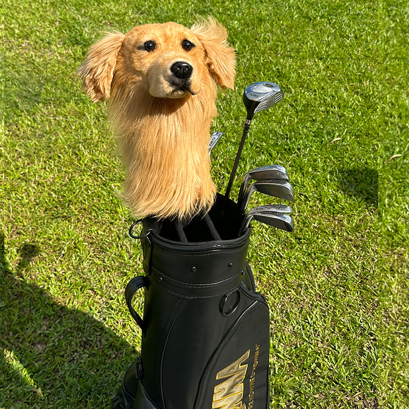 Custom Pet Golf Club Headcover – Personalized Dog & Cat Golf Club Cover Made From Your Pet Photo