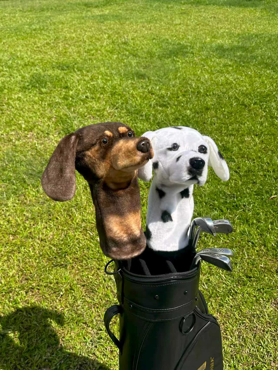 Custom Pet Golf Club Headcover – Personalized Plush Dog & Cat Golf Headcover From Your Photo